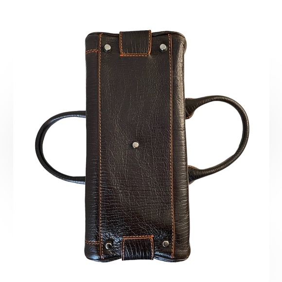 Francesco Biasia Leather made in Italy & Dust Bag - Picture 7 of 14